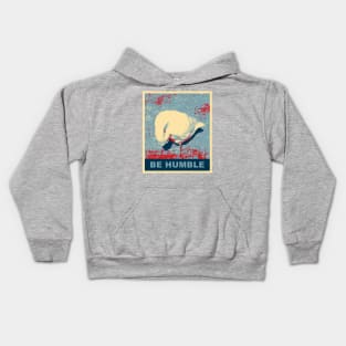 Be Humble Goose With The Head Bowed Kids Hoodie